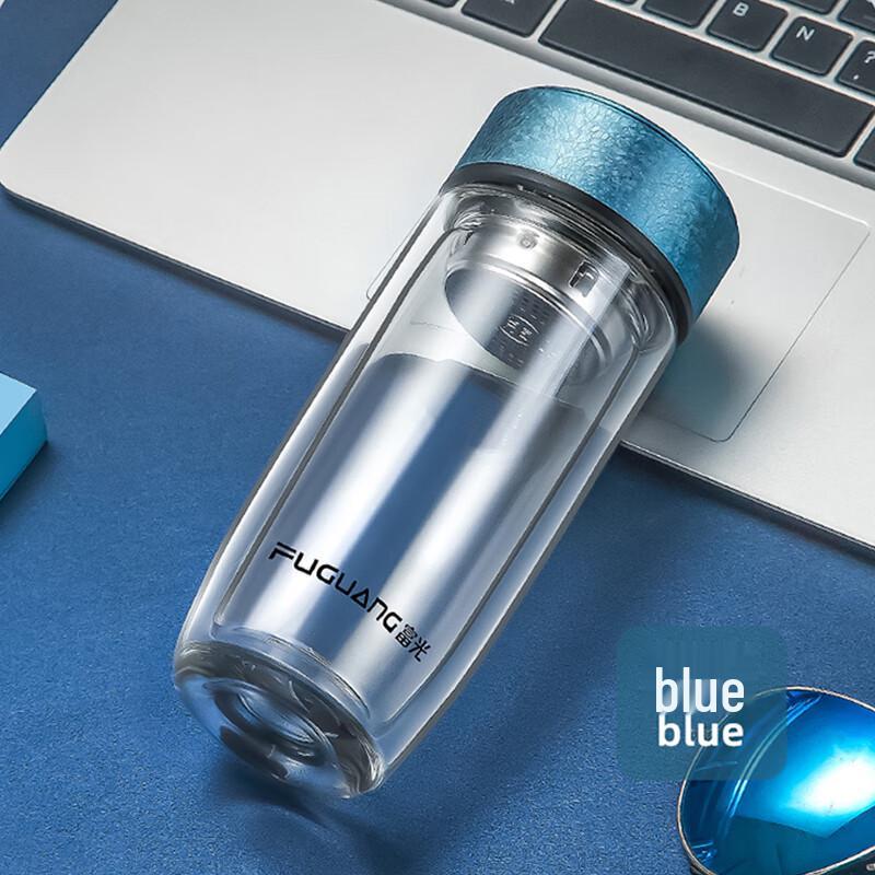 Fuguan Yiqing Classic Business Double-Layer Glass Cup