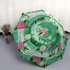 1pc snake floral Automatic Folding Umbrella, Heavy Duty 8 Rib Iron Frame,  Suitable for Travel, Daily Use, Birthday, Decor Gift  19