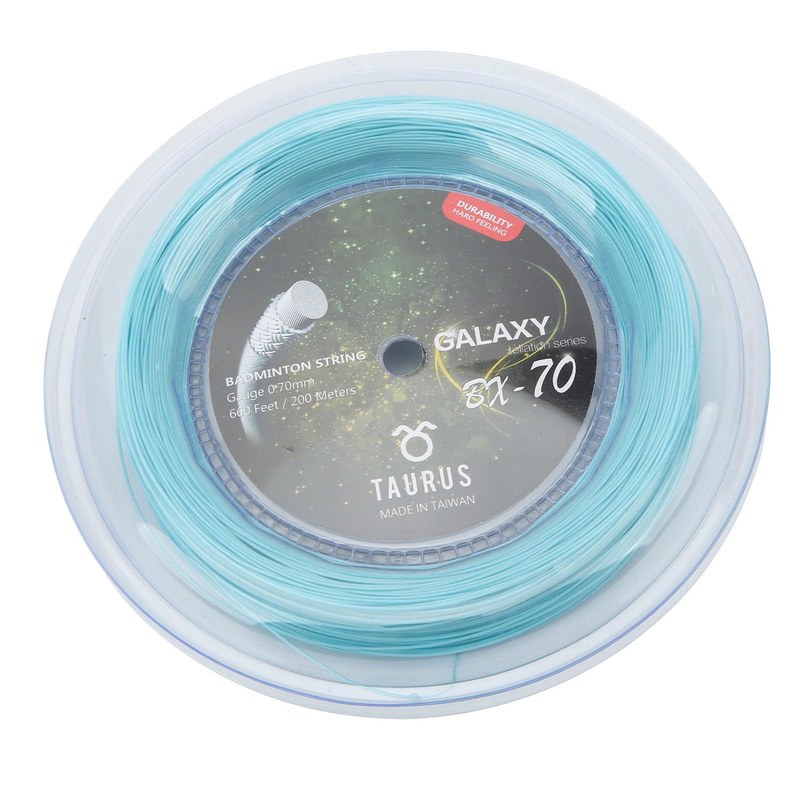 

Purple Nylon Badminton Clear High Impact Bright Color for Sports String, 200m, Texture, Strength, Resistant, (Sky Blue)