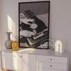 Galerie Musik Kunst Wand Heimdeko Retro Disco Poster Schwarzweiß Leinwandmalerei Party Disco Druck Wandbilder