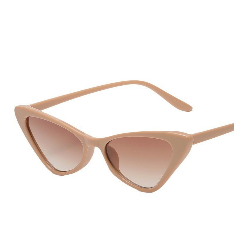Trendy High-End Street Photography Uv-Proof Driving Sunglasses Small Frame Cat Eye Sunglasses
