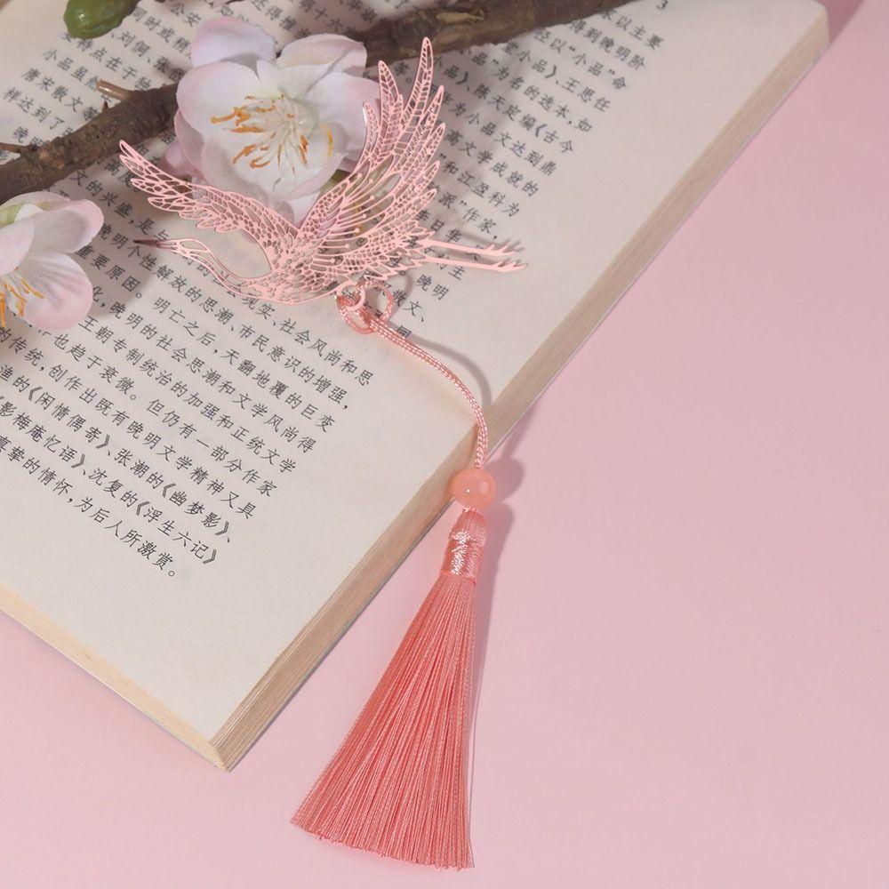 Hollow Hollow Bookmark Rose Gold Book Page Pagination High-quality Book Page Marker