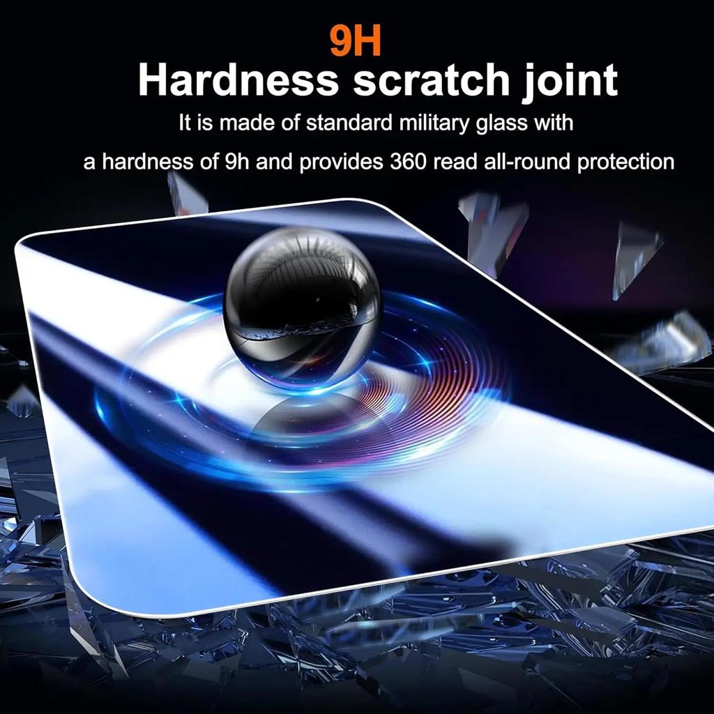 4 Pezzi Vetro Temperato Per POCO X7 X6 X5 Pro X4 X3 GT Proteggi Schermo su Xiaomi POCO M7 Plus M5 M4 M3 M6 Pro 4G 5G Vetro