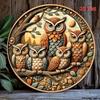 Flat 2D Metal Sign Board Hanging Decorative Wall Art 20x20cm