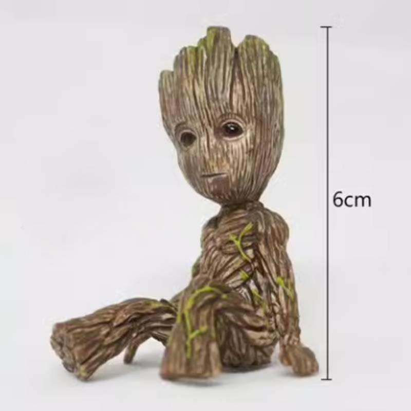 

Стражи Галактики Грут Сидящий Миниатюрная Модель Декорация Подарок Украшение