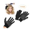 Soft Heat Proof Gloves Non-Slip Curling Iron Gloves Styling Tool Hair Styling Gloves  Salon Use