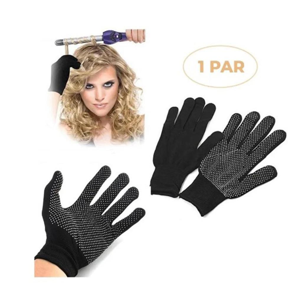 Soft Heat Proof Gloves Non-Slip Curling Iron Gloves Styling Tool Hair Styling Gloves  Salon Use