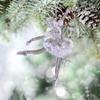 Festival Ballet Girl Hanging Charm Acrylic Christmas Tree and Car Interior Decoration Decorative Pendant for Indoor