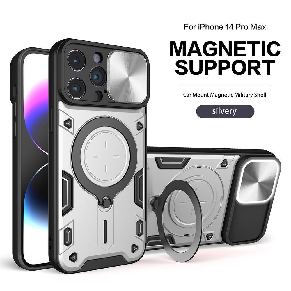 360° rotace s magnetickým kroužkem, stojánek, ochrana objektivu, pancéřové pouzdro pro iPhone 15 14Plus 13 12 11Pro Max pro Samsung S24 S23 S22 S21 S20 Ultra Plus A05 A14 A54