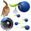 Cat Tail Speedy Toy Electric Interactive Pet Toys Indoors Smart Ball Rolling
