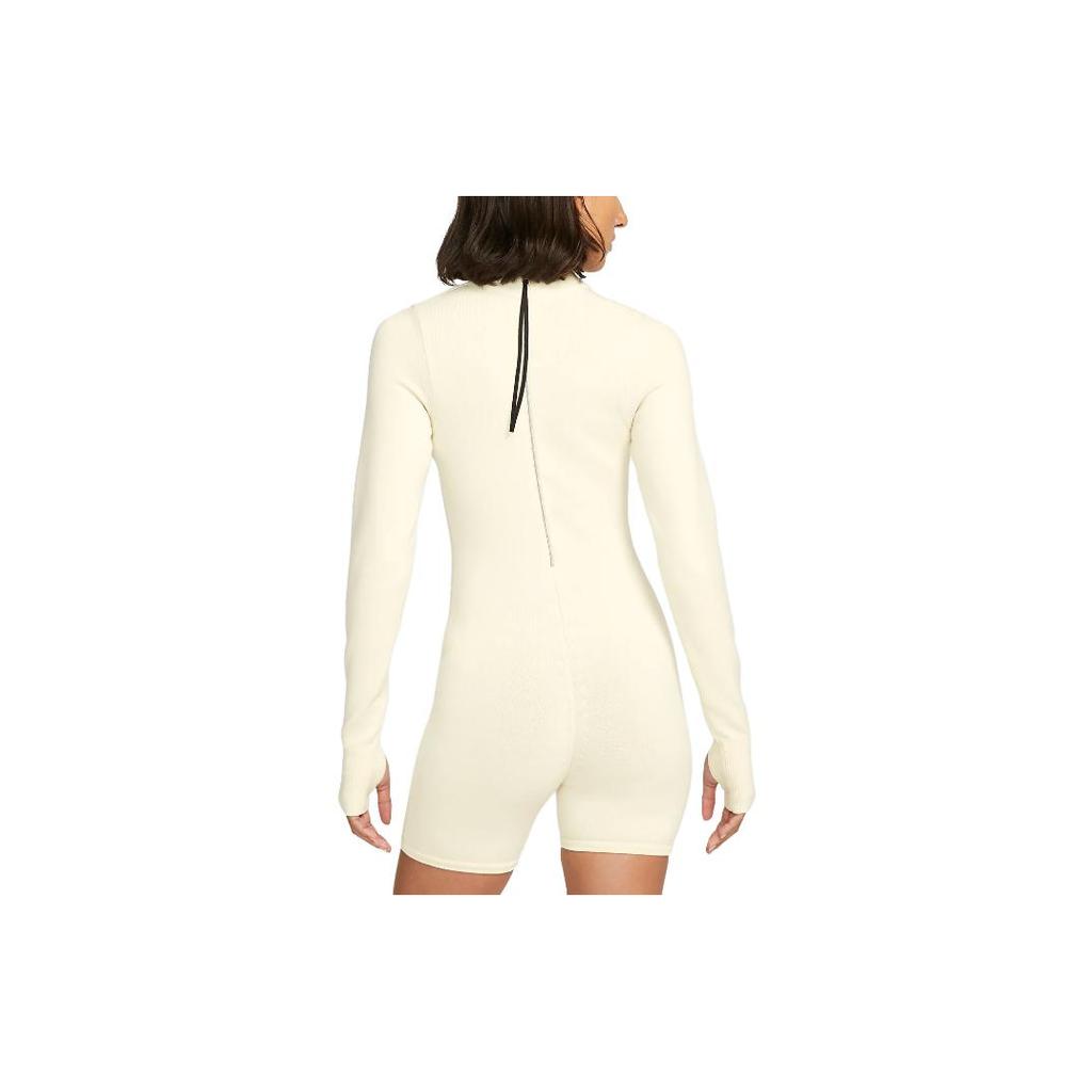 New Nike Bodysuits Women's Ivory DR5403-113