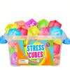 Colorful Cube Squeeze Toys Stress Relief