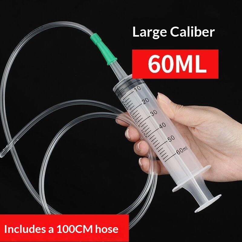 Durable Large Capacity Plastic Syringe 60Ml-500Ml Car Oil Extractor Is Suitable For Laboratory Dispensing Glue Dispensing Use