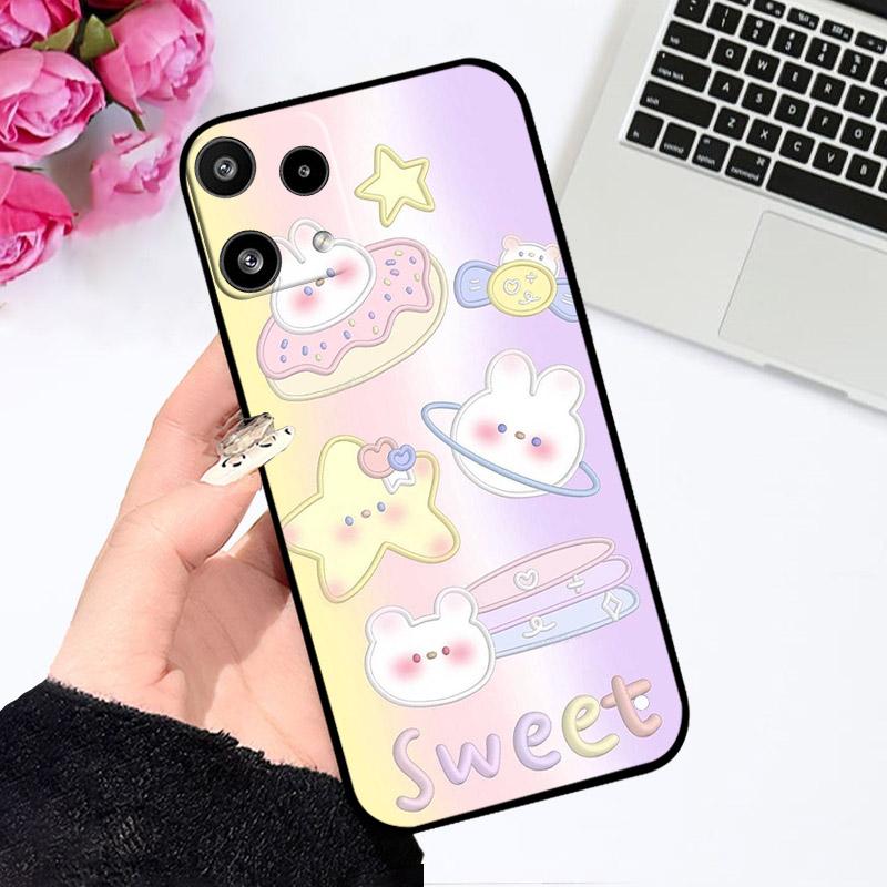 Pro pouzdro Nothing Phone 3a Lite Módní ochrana fotoaparátu Silikonový zadní kryt Pro pouzdra Nothing Phone 3a Lite Měkké TPU Fundas