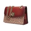Coach Parker 26 Classic Floral Chain Print Coated Canvas Handbag Women Handbags Brown Yellow 30585-B4RU