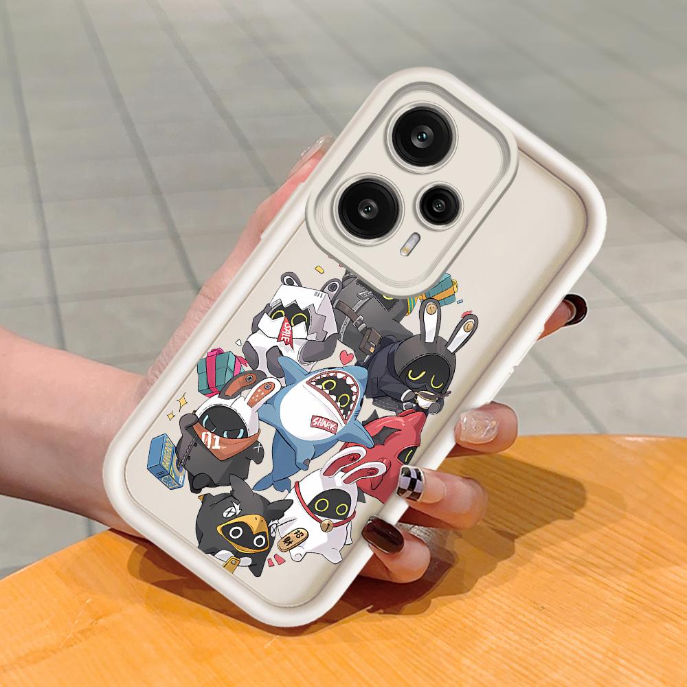 

Мягкий силиконовый квадратный чехол с рисунком лестницы для телефона, полное покрытие, противоударный защитный резиновый чехол для камеры для Xiaomi Redmi Xiaomi 12 Lite белый