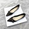 French Single Shoes Women's Soft Sole 2026 Spring New Pointed Head Shallow Mouth Flat Heel Shoes Small Fragrant Temperament Comfortable  Laden Shoes