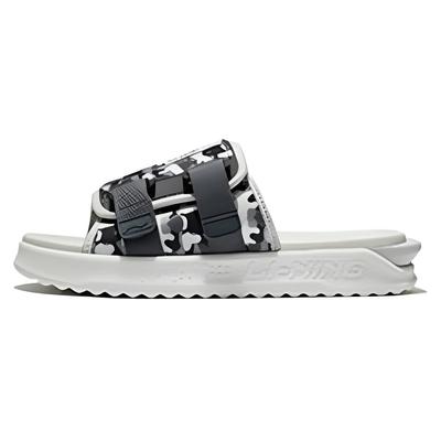 Non-Slip Durable EVA Slide Sandals Men Footwear Gray Black AGAS011-3