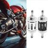 Motorcycle Motor Oil Filter 8mm High Performance Oil Filter Metal Motorcycle Parts For Scooter ATV Dirt Bike Snowmobile