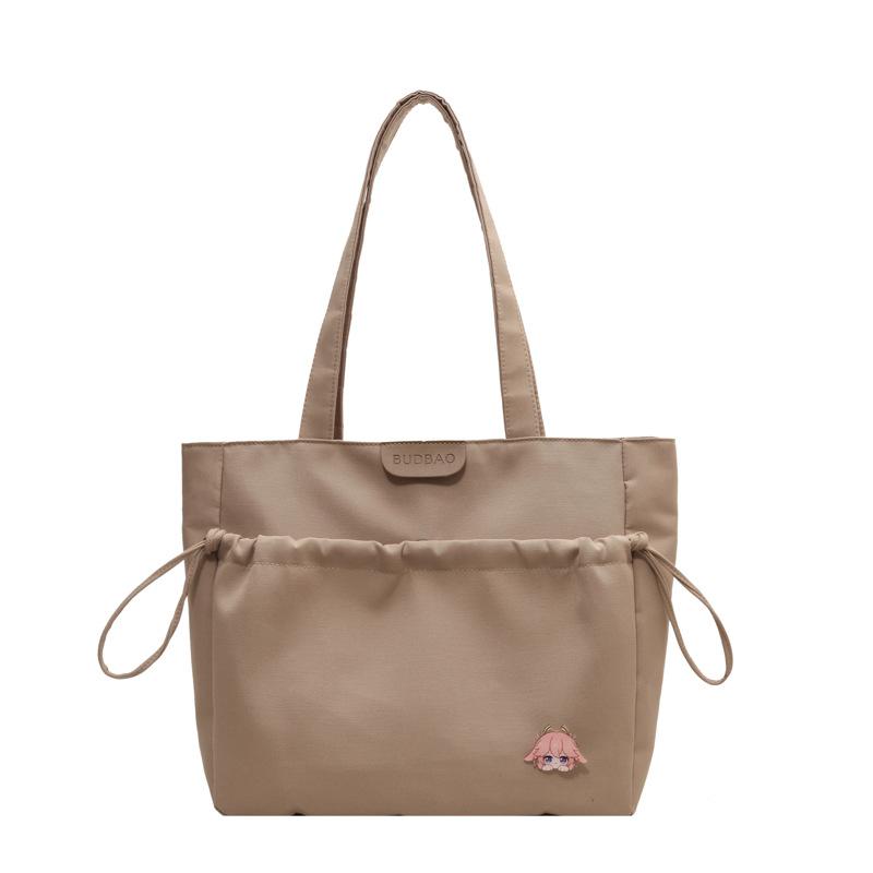 

Сумка на плече великої місткості. Жіноча сумка. Портативна сумка хакі