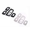 Car Styling for Volvo Xc60 S60 V60 Left Drive Lifter Button Stickers Interior Stainless Steel Decorative Accessories