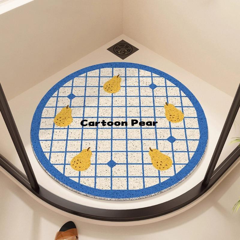 Bath Mat Non Slip Shower Mat for Bathroom Hollow Drainage Floor Mat for Shower Thickened Anti Slip Bathroom Carpet