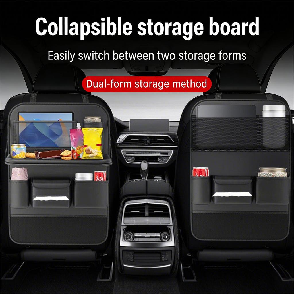 Multifunctional Backseat Storage Pocket Automotive Back Pockets Car Seat Back Organizer Storage Bag Multiple Compartment