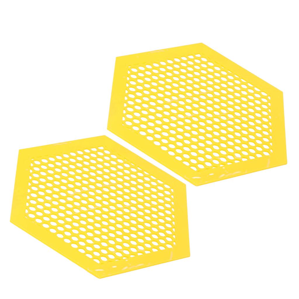 2pcs 3D Printed Floating Bee Island Professional Bees Waterer Plate for Thirsty Pollinators Outdoor