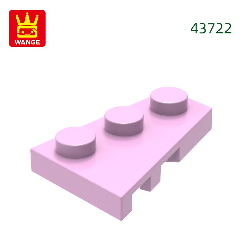 158Pcs/lot 43723 2x3 Right Wedge Plate Construction Bricks MOC Accessories Works With Featuring Blocks Kids Playthings Gift Idea Box