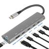 Robustní multifunkční přenosný USB-C splitter Multiportový expandér s vysokorychlostním přenosem Počítačové příslušenství Hub