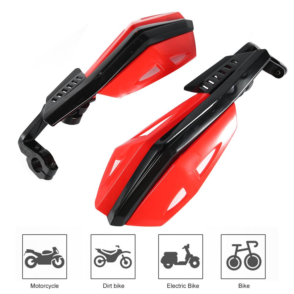 Motorcycle Hand Guard 7 8in 22mm ABS Fall Resistant Protector Universal for Motorcycle Electric Bike Scooter
