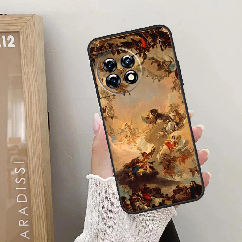 

Чехол Renaissance Art Paint для OnePlus 12 11 9 10 Pro 9RT 10T 10R 12R OnePlus Nord 2 CE 3 Lite CE4 N10 N20 OnePlus 10T