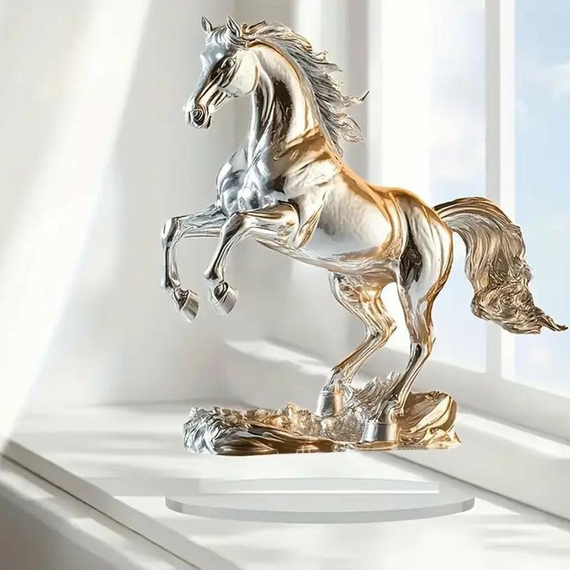 Das neue grenzüberschreitende weiße Pferd Acryl-Ornament ist als Heimdekoration geeignet