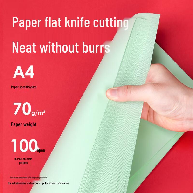 Deli A4 70g Color Craft & Printing Paper (100 Sheets)
