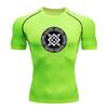 Men's Quick Dry Compression Athletic T-Shirt, Norse Knot Run