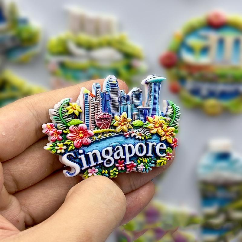 Creative Fridge Magnets Travel Souvenirs Gifts Simple and Creative New-style Home Decorations
