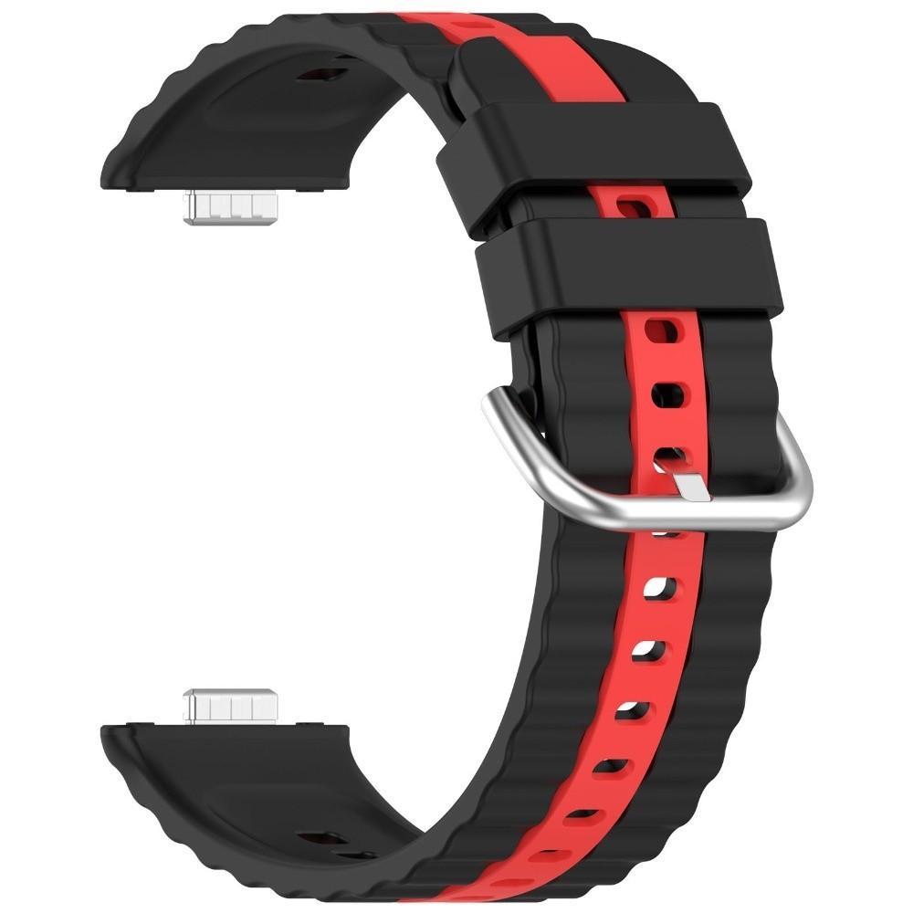 Silicone Wristband Double Color Bracelet for Huawei Watch Fit 4 Pro/4/3 Smart Watch Accessories