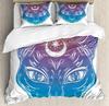 Hieroglyphic Carvings Ancient Egyptian Temple 3pcs Bedding Set For Double Bed Home Textile Duvet Cover Quilt Cover Pillowcase