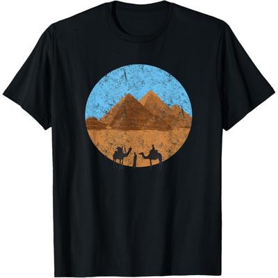 Ägyptische Pyramiden Reise-T-Shirt