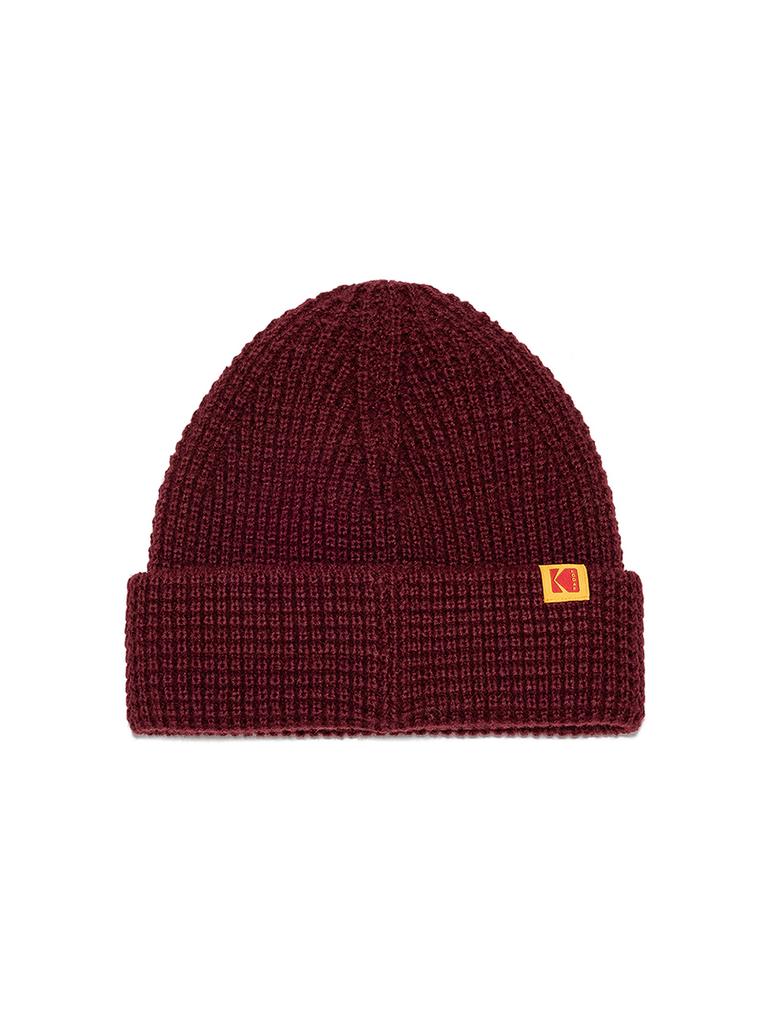 KODAK Kodak Color Waffle Beanie Red