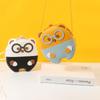 DIY Bear Crossbody Bag Making Complete Set Cute Bear Shoulder Bag Making Materials Kits Sewing Craft Tool Birthday Gift
