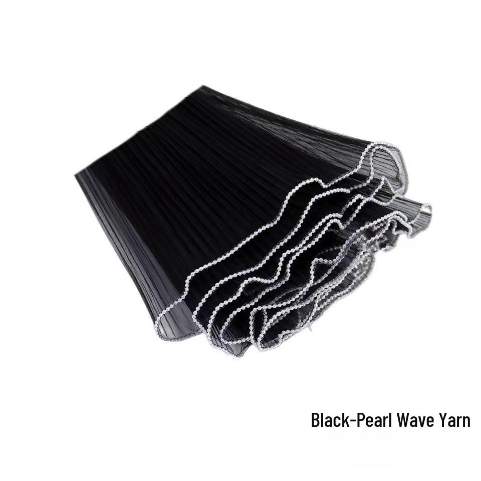 Färska Blommor Pärl Våg Garn Nät - Bukettinslagning & Blomsterbutiks Material