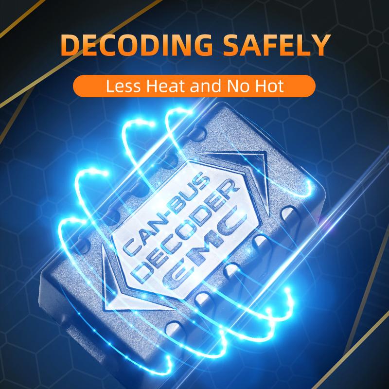 Universal Decoders For LED Bulb H4 H1/H3/H7 H8/H9/H11 9005/9006/9012 EMC Anti interference Canbus Error Small Size No flashing
