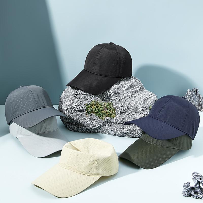 Summer Uv Protection Baseball Cap For Men Women With Adjustable Fit And Waterproof Nylon Material