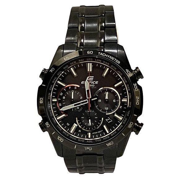 Used Casio Edifice EQW-T650 Radio Solar Watch Men s