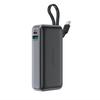 Powerbank Acefast M7-10000 Pd30W Z Wbudowanym Kablem - Czarny