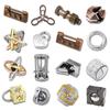 Kid Educational Puzzle Toy Luban Lock Alloy Logic Puzzle Chinese Play Classical