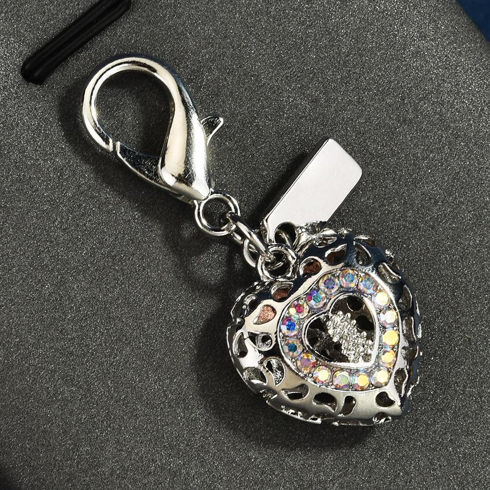 Creative Dinosaur Cartoon Ice Cream & Fruit Keychain Pendant