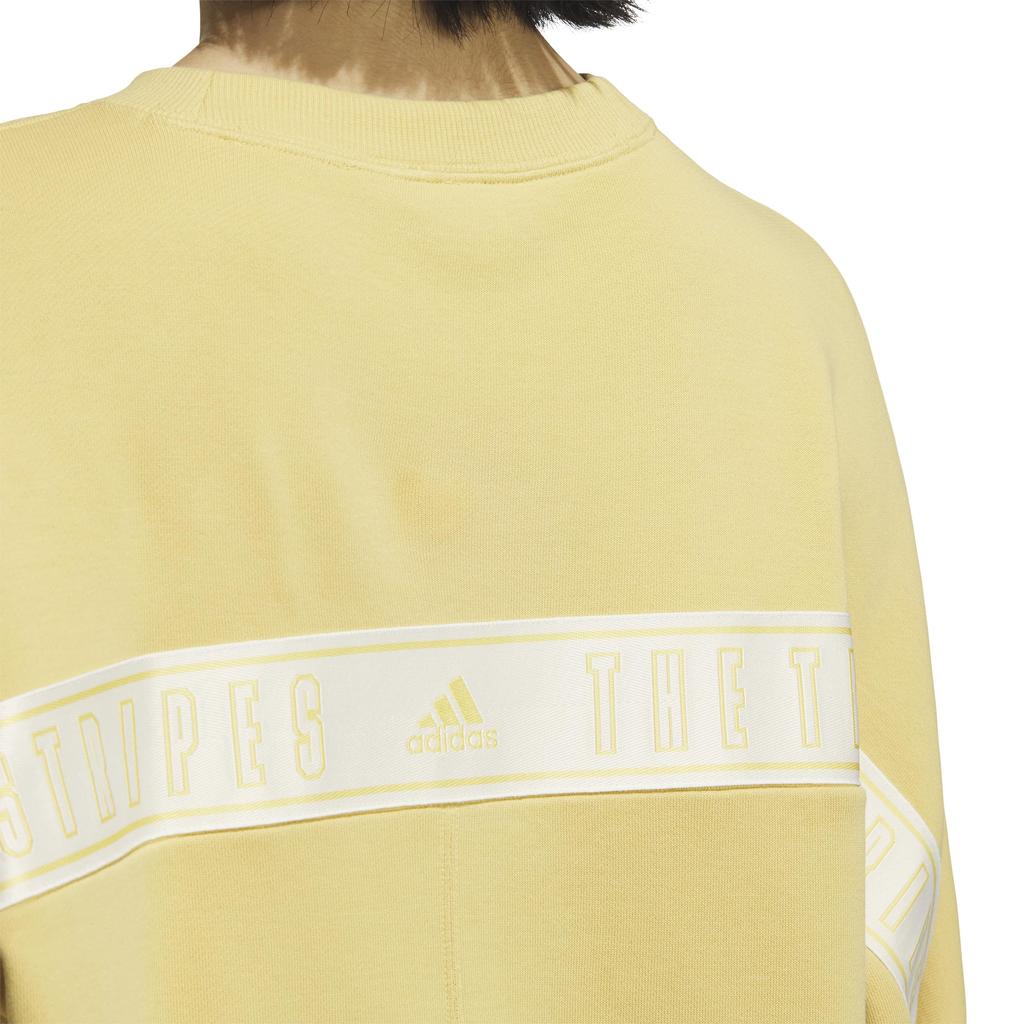 Adidas KTX50 Warding Loose Fit French Terry Crew Neck Size M Women's Sweatshirt, (JG8173)
