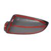 Rearview Mirror Housing, Exterior Rearview Mirror Housing, Carbon Fiber Style Door Side Mirror Cover Cap for Smart Fortwo W451 2009-2015
